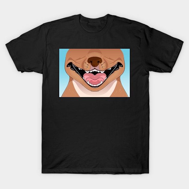 Brown Pibble T-Shirt by StupidShepherd